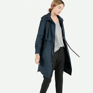 Everlane - Lightweight Anorak Bright Navy Blue XS